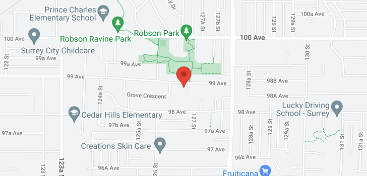 map of 12676 99 AVENUE